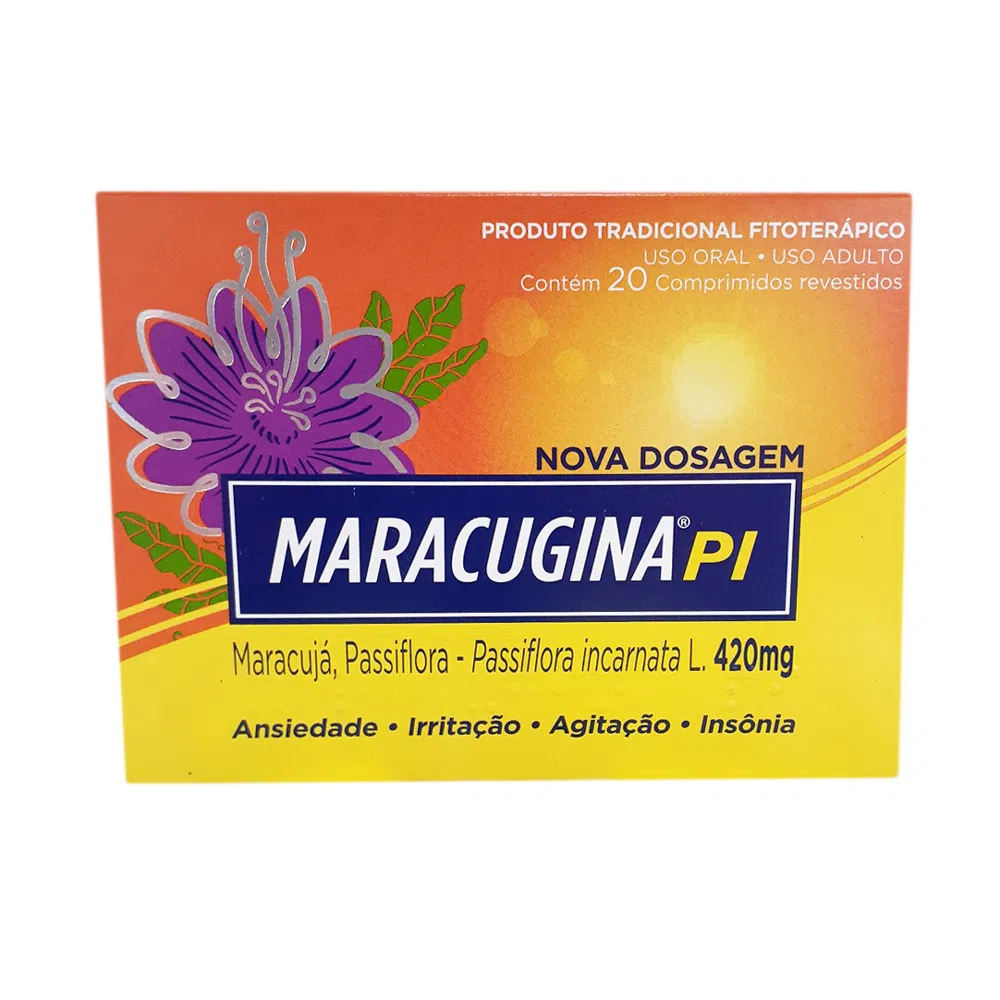 Maracugina PI com 20 comprimidos