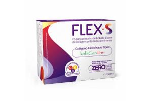 Flex-S Colágeno Hidrolisado Tipo II 30 Sachês de 4 g Cada