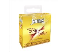 Preservativo Jontex  Sensação Pele Com Pele 2 Unidades