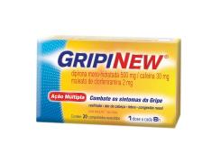 GripiNew Com 20 Comprimidos