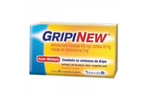 GripiNew Com 20 Comprimidos
