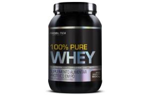 Whey 100% Pure Suplemento alimentar em pó sabor chocolate 900g