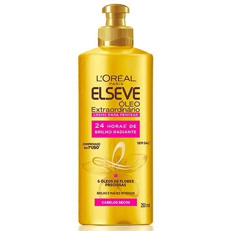 Creme Para Pentear Elseve Óleo Extraordinário 250ml