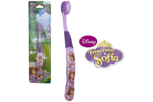 Escova Dental Infantil com Cerdas Macias - Princesinha Sofia
