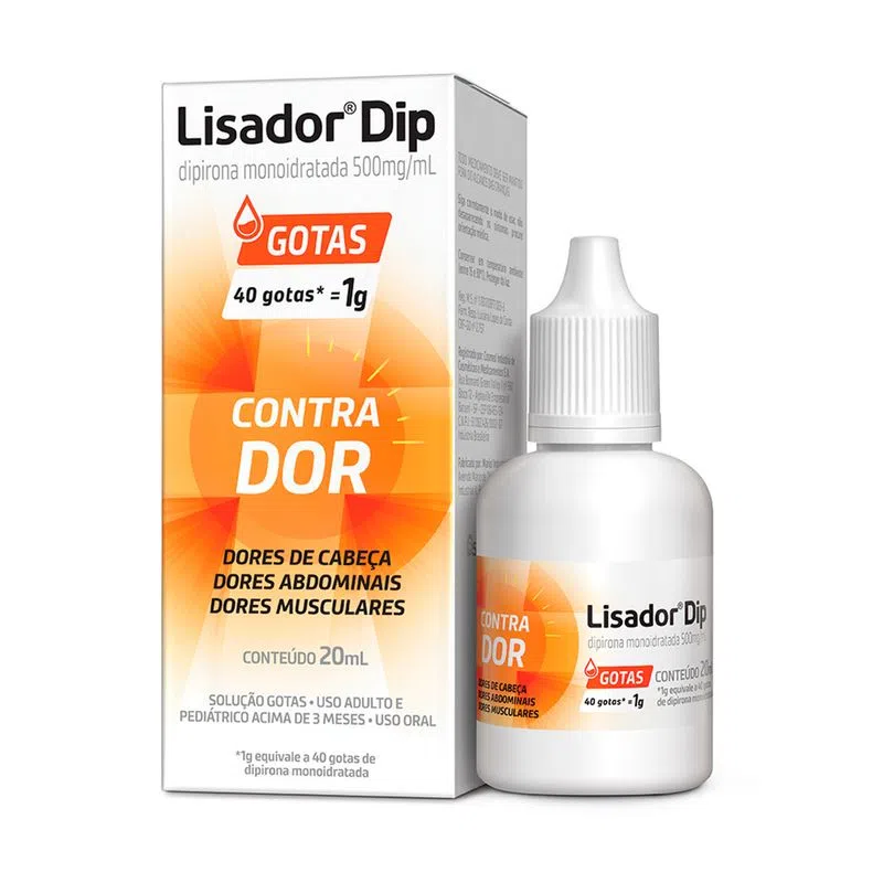 Lisador Dip gotas 20ml