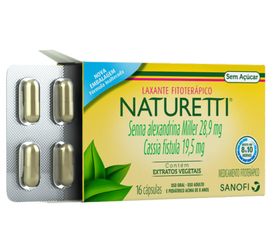 Naturetti com 16 cápsulas 