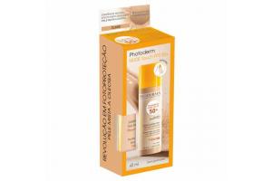 Protetor Solar Photoderm Bioderma Nude Touch Cor Claro FPS 50+ 40ml