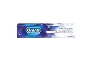 Creme Dental Oral-B 3D White Glamorous White 90g