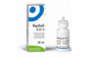Colirio Hyabak 0,15 % Com 10 ml