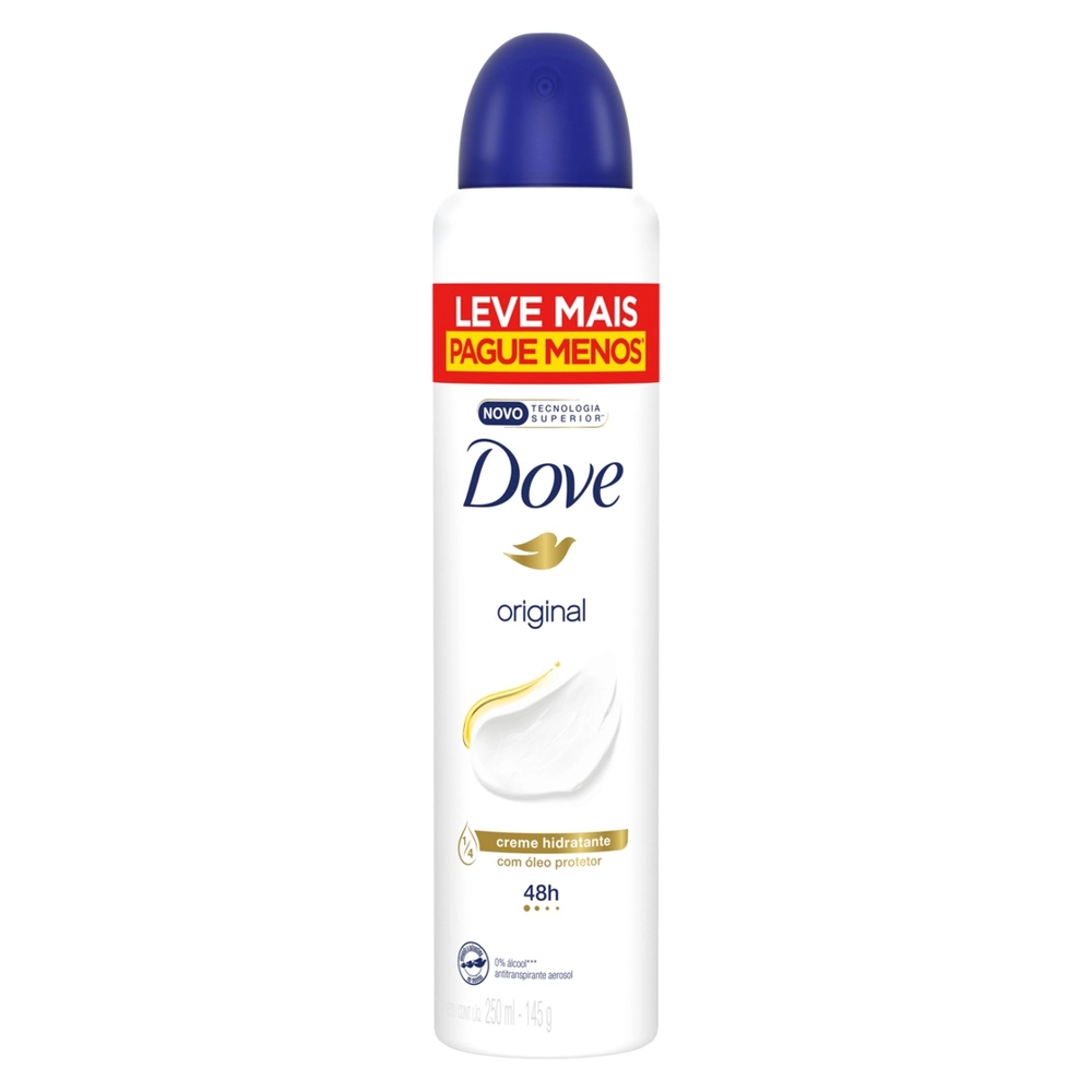 Desodorante Antitranspirante aerosol Dove 48h 250ml