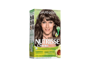 Tintura Garnier Nutrisse Creme 51 Castanho Exuberante