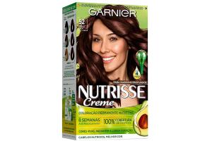 Tintura Garnier Nutrisse Creme 52 Marrom Açaí