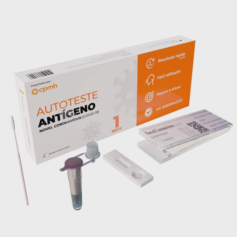 Autoteste Antígeno Covid-19 com 01