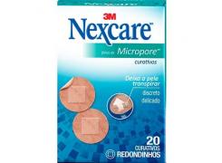 Curativos Nexcare redondinhos 20 uni