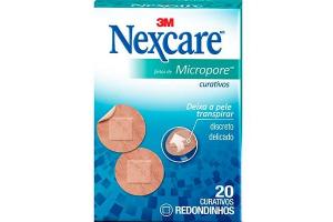 Curativos Nexcare redondinhos 20 uni