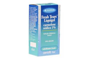 Lubrificante Ocular Fresh Tears Liquigel 1% Com 15 ml