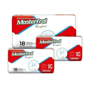 Masterfral Confort Unissex XG com 18 Uni