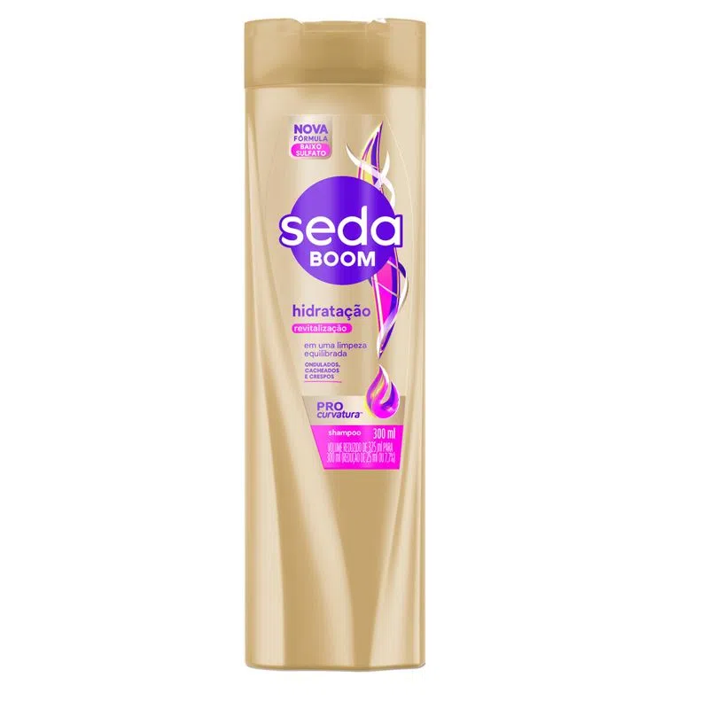 Shampoo Seda Boom Hidratação Pro curvatura 300ml