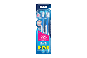 Escova Dental Oral-B Pro-Saúde 7 Benefícios Suave Macia 35 Leve 2 Pague 1