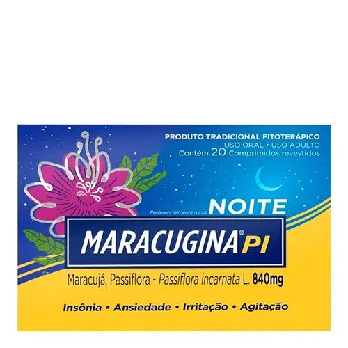 Maracugina PI Noite com 20 comprimidos