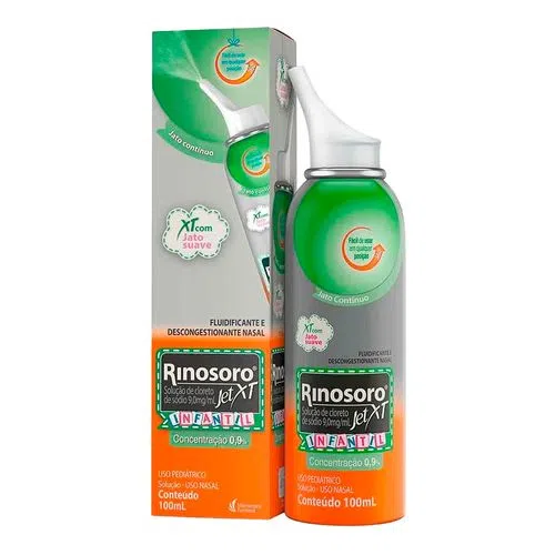 Rinosoro Jet XT infantil 0,9% 100ml