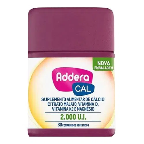 Addera cálcio 2000UI Com 30