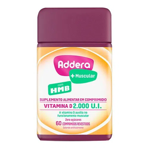 Vitamina D Addera Muscular 60 Comprimidos