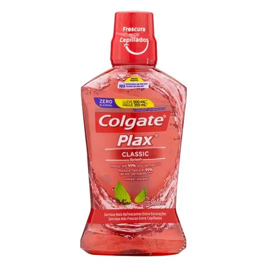 Enxaguante Bucal Colgate Plax 500ml