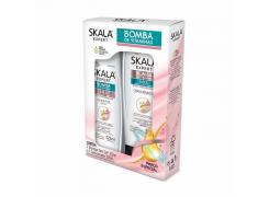 Kit Skala Shampoo e Condicionador Bomba de Vitaminas 325ml