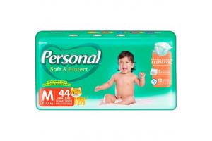 Fralda Personal baby Protect & Sec M com 44 uni