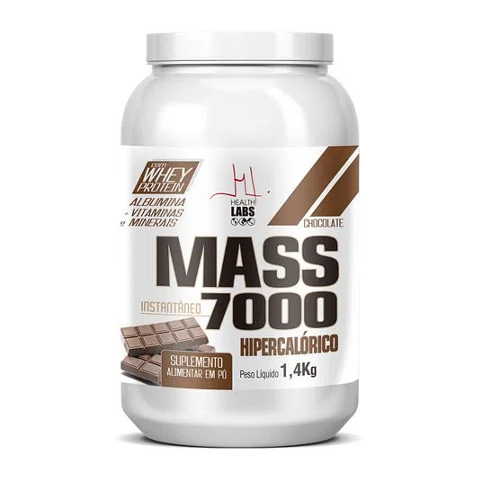 MASS 7000 Hipercalórico 1, 4 kg Sabor Chocolate 