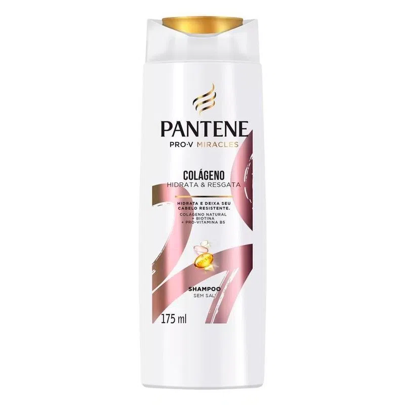 Shampoo Pro-V Miracles Colágeno Hidrata e Resgata 175Ml Pantene