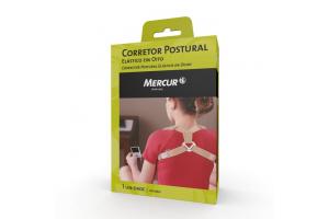 Corretor Postural Elástico em Oito Mercur P/M