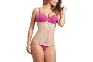 Cinta Cotton Body Shaper Esbelt Bege