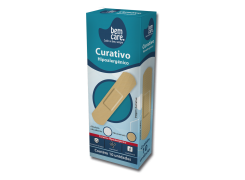 Curativo Hipoalergênico Bem care com 10 Uni