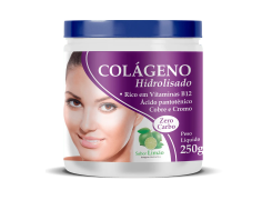 Colágeno Hidrolisado 250g Limão Health Labs 