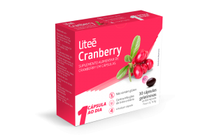 Litee Cranberry Com 30 Capsulas