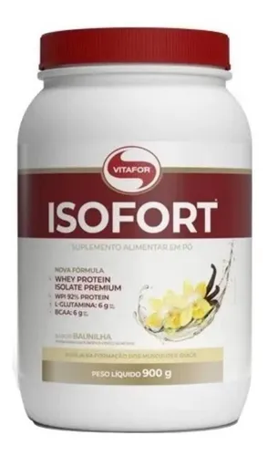 Isofort Vitafort Suplemento Alimentar Baunilha 900g