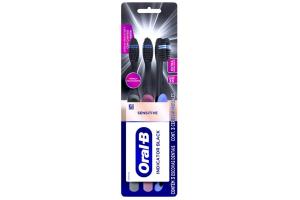 Escova Dental Oral B Indicador Black Sens 35  C 3un