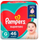 Fralda  Pampers Supersec -Tamanho G - com 46 unidades