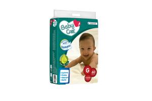 FRALDA BABY CARE G COM  60 UNIDADES 