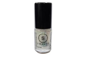 Esmalte Smalto Glitter Branco