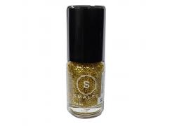 Esmalte Smalto Glitter Dourado