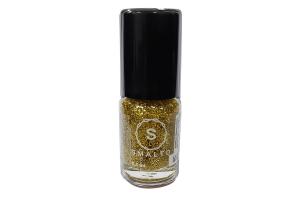 Esmalte Smalto Glitter Dourado