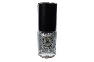 Esmalte Smalto Glitter Prata