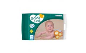 FRALDA BABY CARE M COM 70 UNIDADES