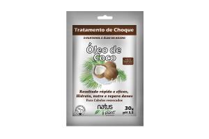 Sachê Tratamento de Choque Natus Plant Óleo de Coco 30g
