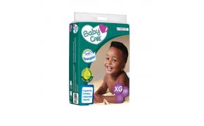 FRALDA BABY CARE XG COM 50 UNIDADES 