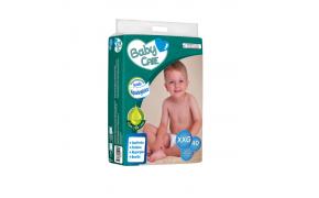 FRALDA BABY CARE XXG COM  40 UNIDADES