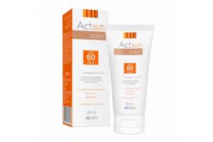 Protetor Solar Facial Actsun Color FPS 60 60ml